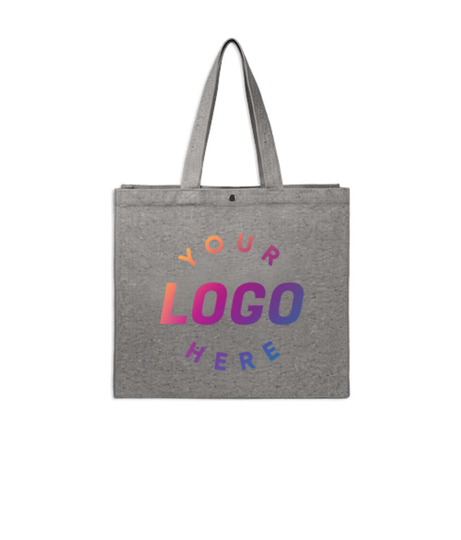 Full Color Eon Recycled Cotton Tote Bag in Navy