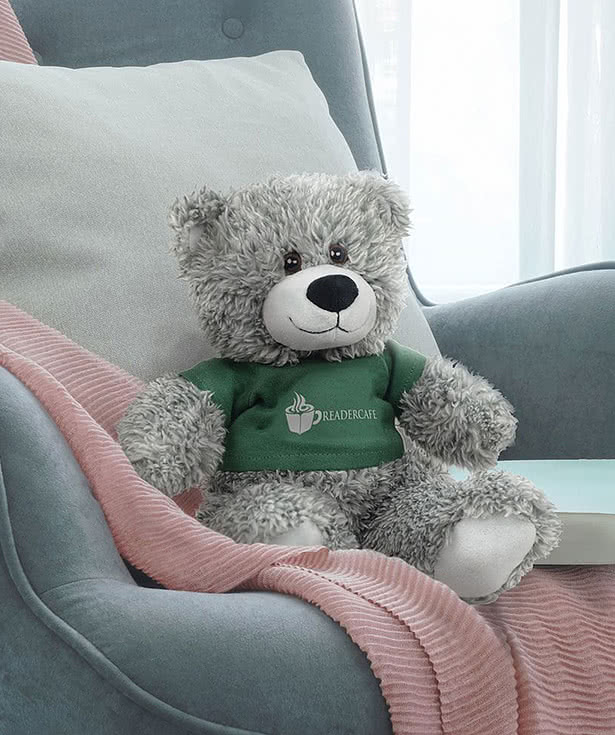 Full Color 12" Bodie Bear Plush Animal