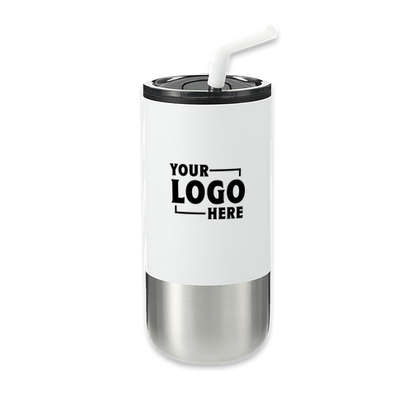 16 oz. Lagom Insulated Tumbler with Straw — Stamina Racing Collective