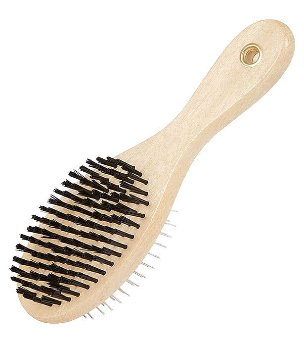 PawSpa Wood Dual Sided Pet Brush