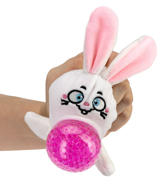 Stress Busters Rabbit Plush Gel Stress Reliever