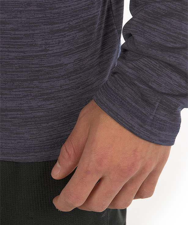 Augusta Tonal Heather Hooded Performance Shirt