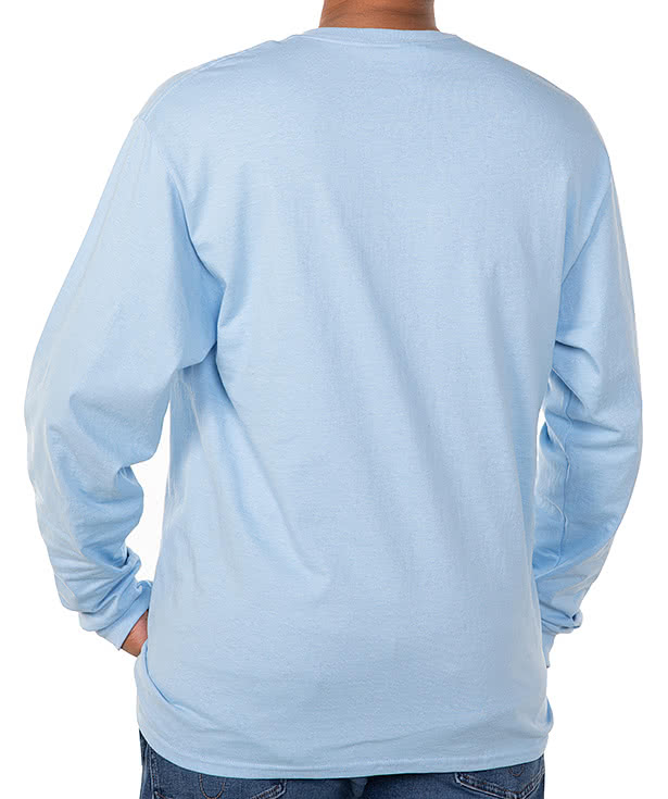 Hanes Authentic Long Sleeve T-shirt - Embroidered