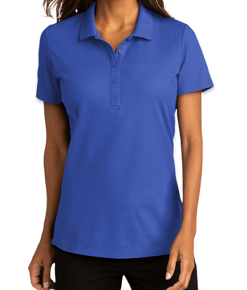 Port Authority Women's SuperPro React Polo - Printed in True Royal