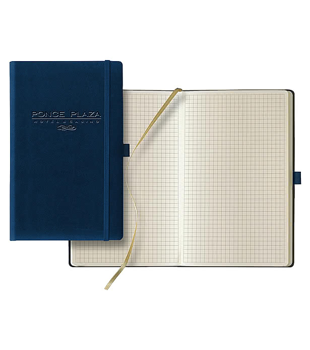 Castelli Debossed Tucson Medio Graph Hard Cover Notebook