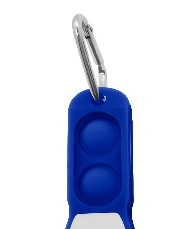Push Pop Carabiner Ballpoint Pen (black ink)
