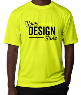 Badger B-Dry Performance Shirt - Color: Safety Yellow