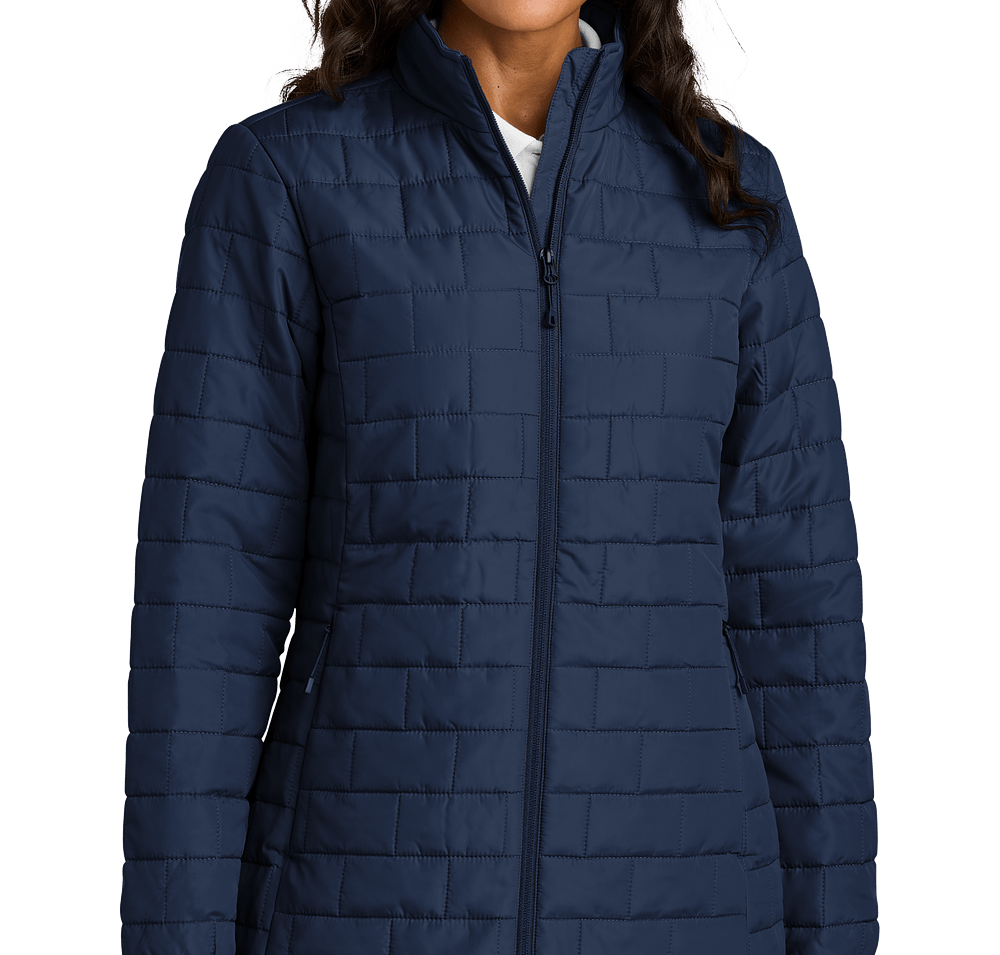 Port Authority Women's Brick Recycled Soft Shell Jacket-default