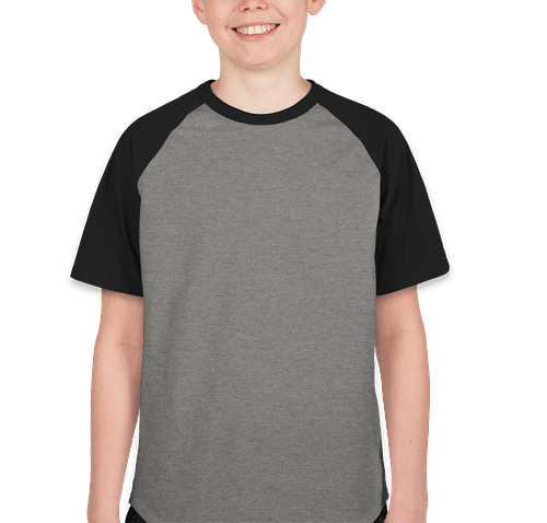 Custom Sport-Tek Short Sleeve Raglan T-shirt - Design Team