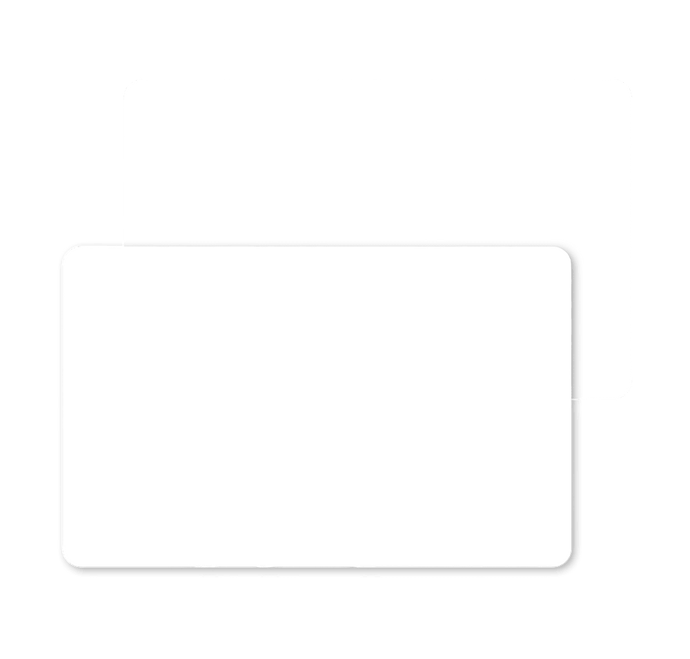 Plastic Wallet Card - 30 mil-default