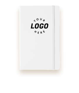 Moleskine Hard Cover Ruled Notebook - Color: White