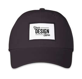 Ahead Jordan Performance Baseball Hat with White Rectangle Patch - Color: University Grey