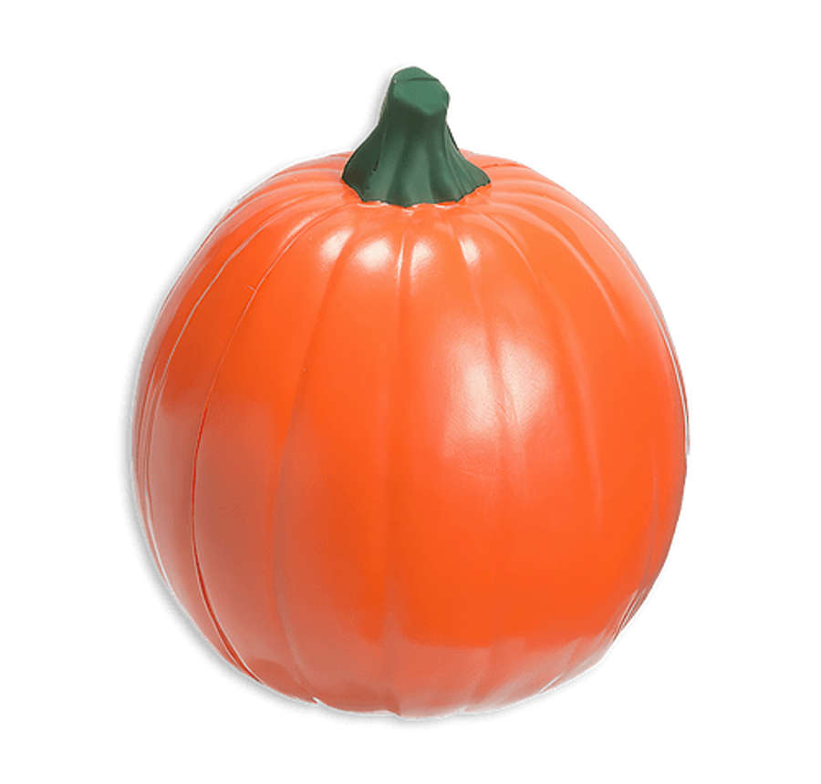 Jack-O'-Lantern Stress Reliever in Orange