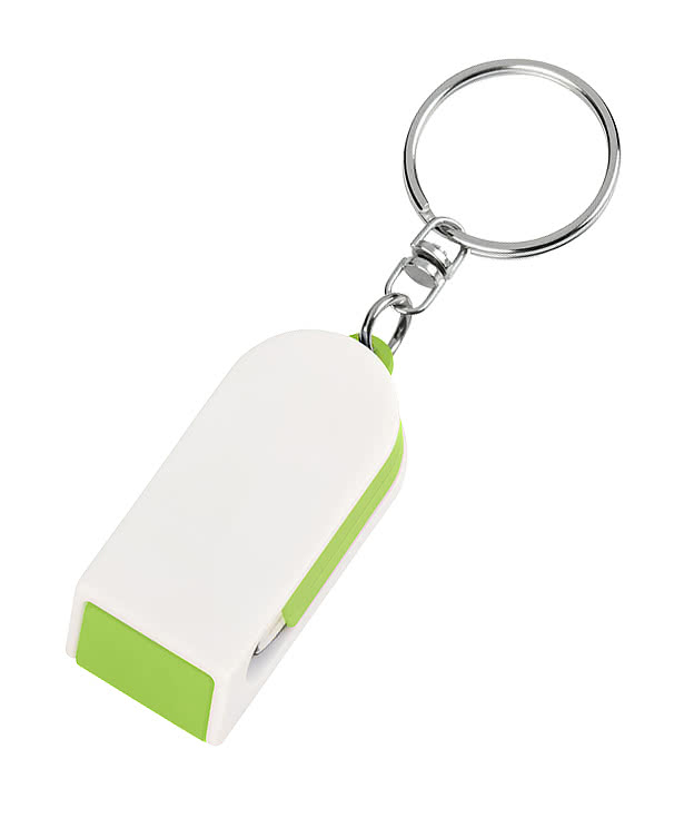 Phone Stand and Screen Cleaner Combo Keychain