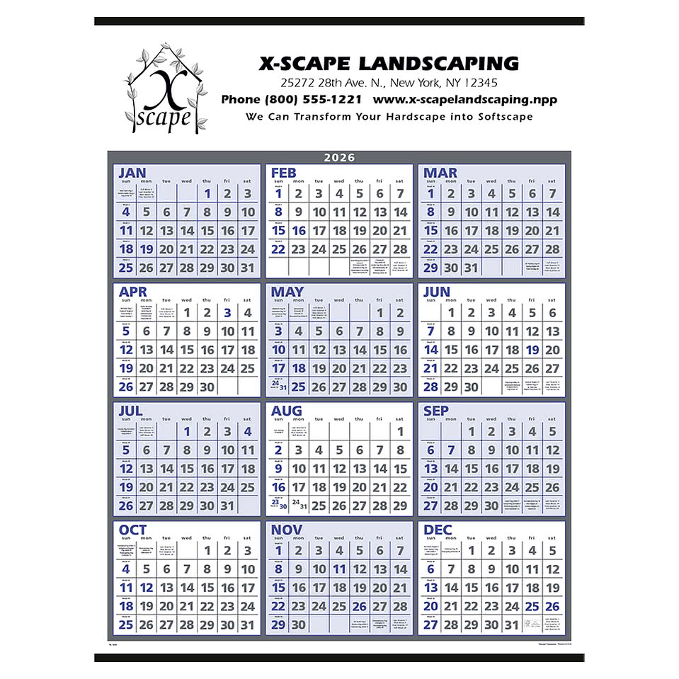 Span-A-Year Calendar