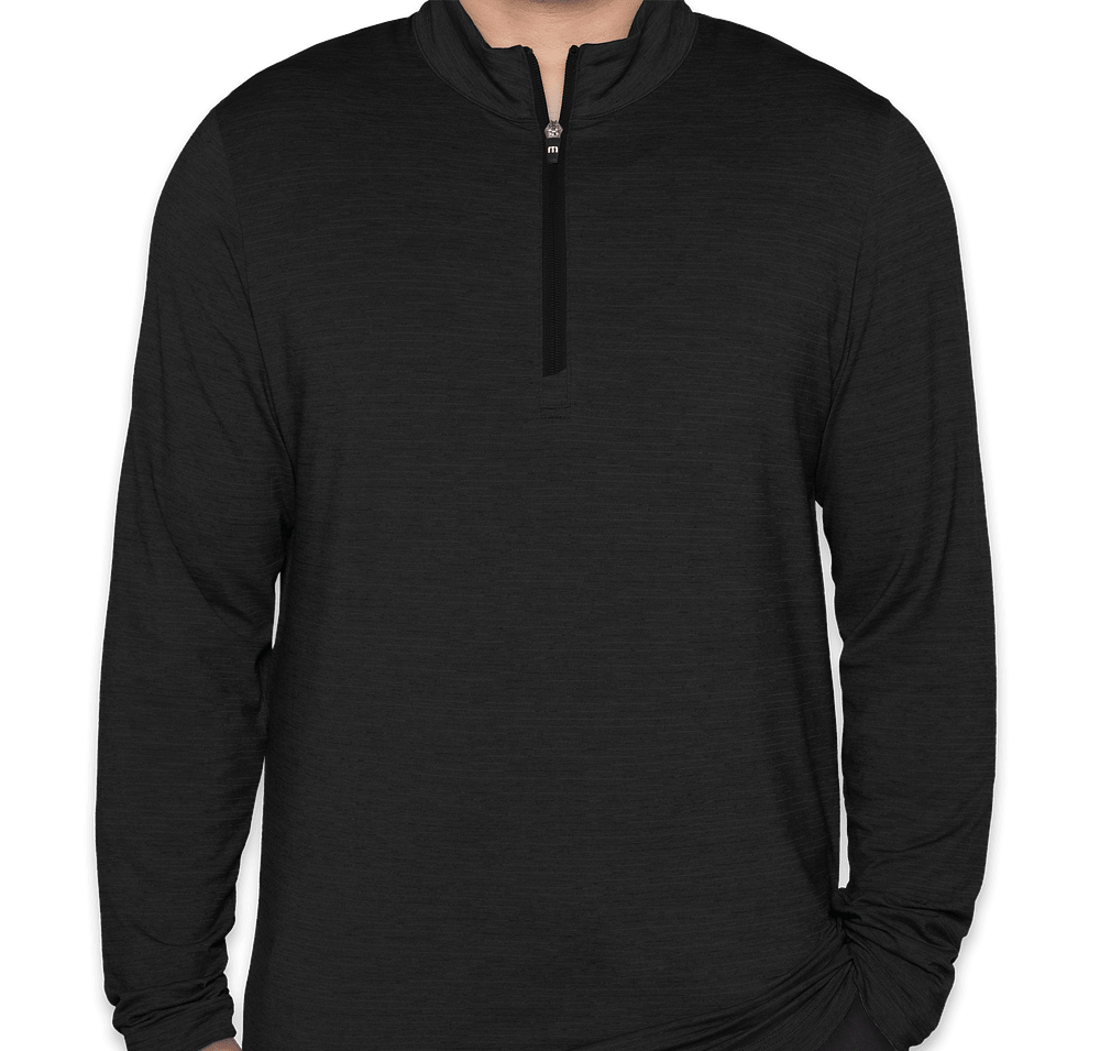 TravisMathew Crestview Lightweight Quarter Zip Performance Shirt-default