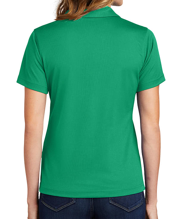 Sport-Tek Women's Dri-Mesh V-Neck Performance Polo - Printed