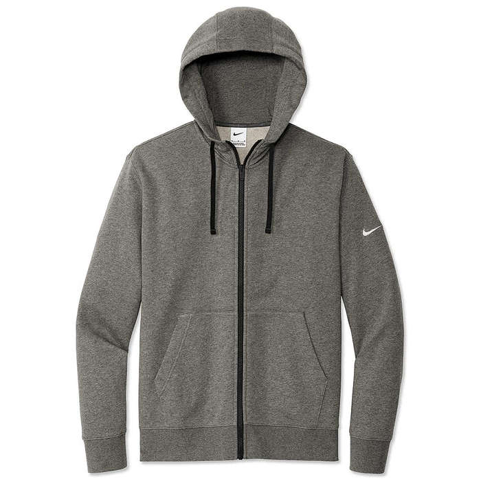 Nike Club Fleece Sleeve Swoosh Zip Hoodie