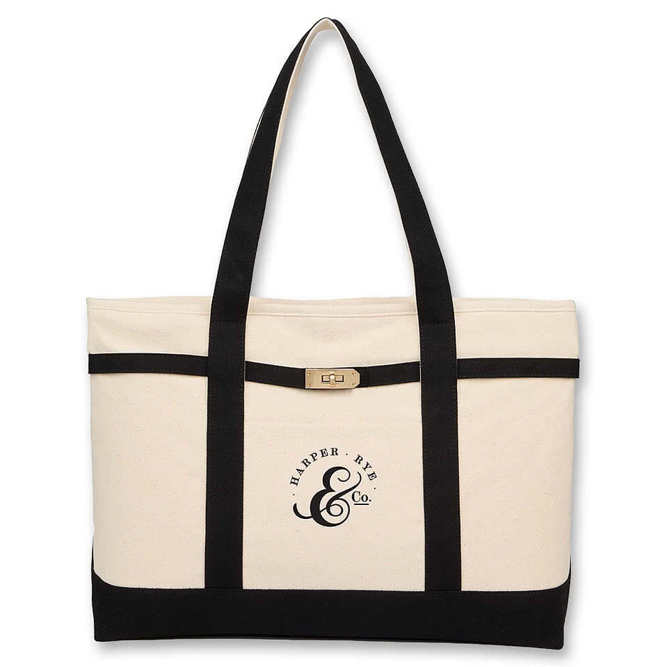 Jane Recycled Cotton Buckle Tote