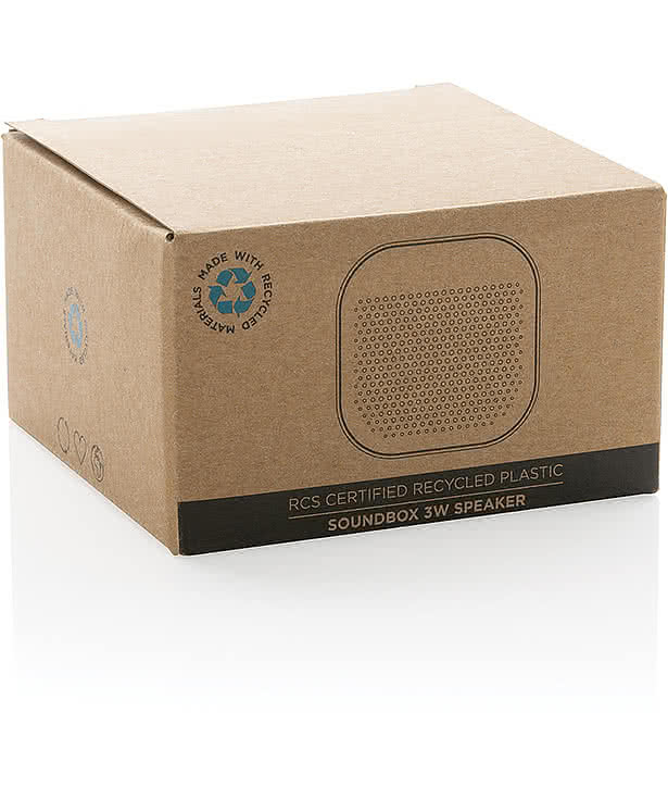 Recycled Soundbox 3W Wireless Bluetooth Speaker