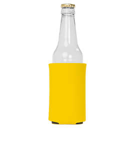 Foldable Bottle Cooler - Color: Yellow