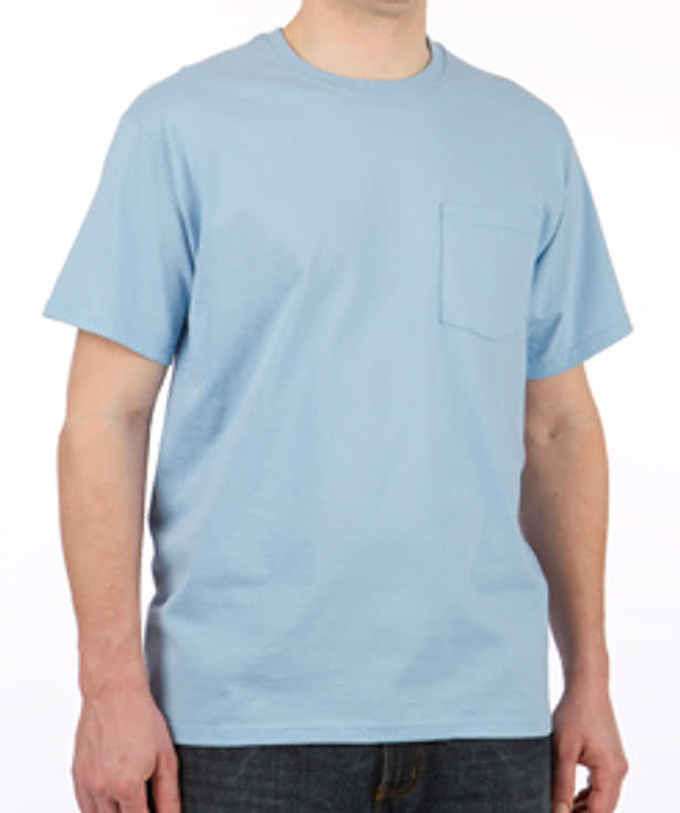 Fruit of the Loom 100% Cotton Pocket T-shirt
