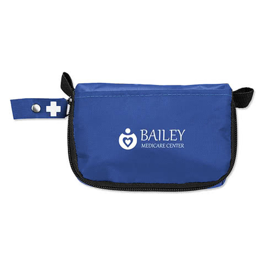20-Piece First Aid Kit in Black