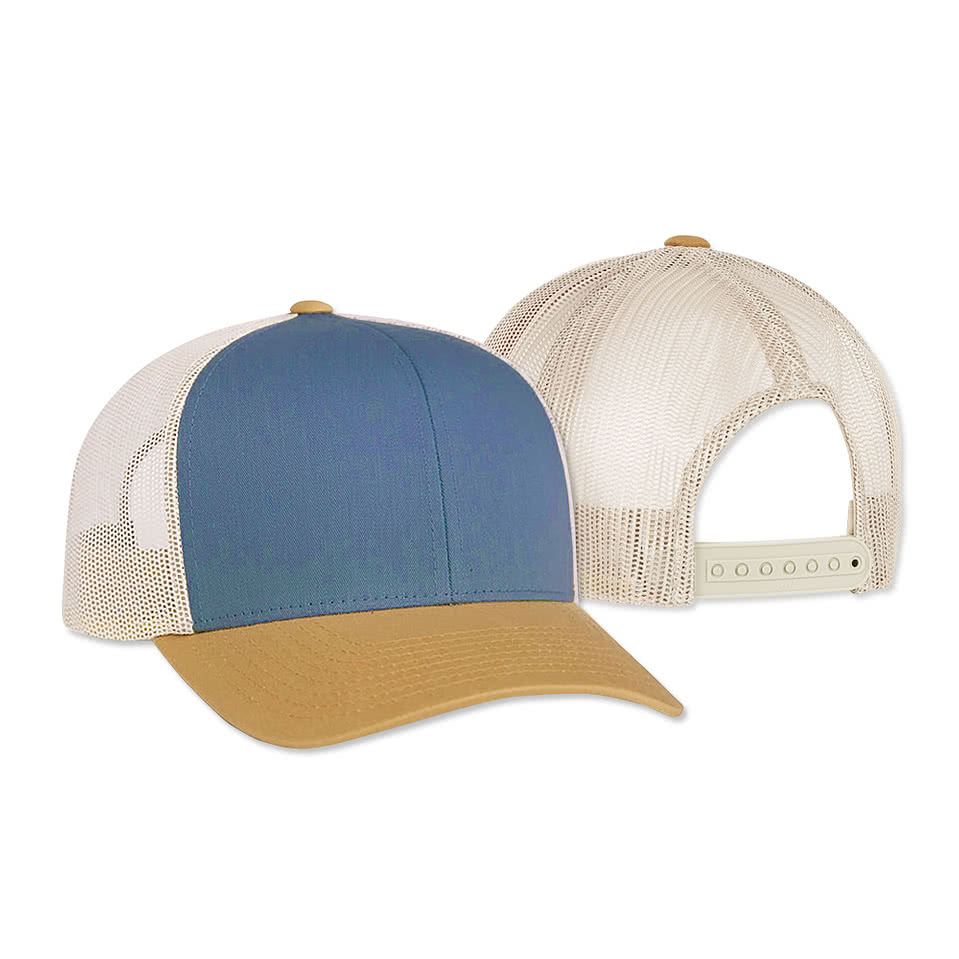 Pacific Headwear Snapback Trucker Hat - Embroidered