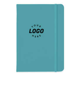 Medium Bound Notebook - Color: Light Blue
