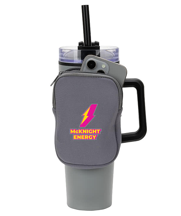 Full Color Cup Cadet Zippered Tumbler Pouch