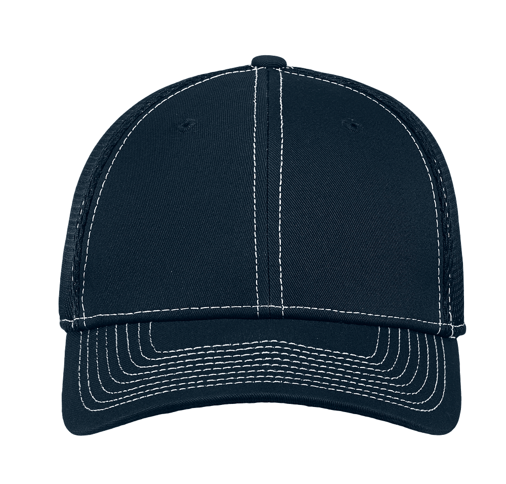 New Era 39THIRTY Contrast Stitch Stretch Fit Mesh Hat-default