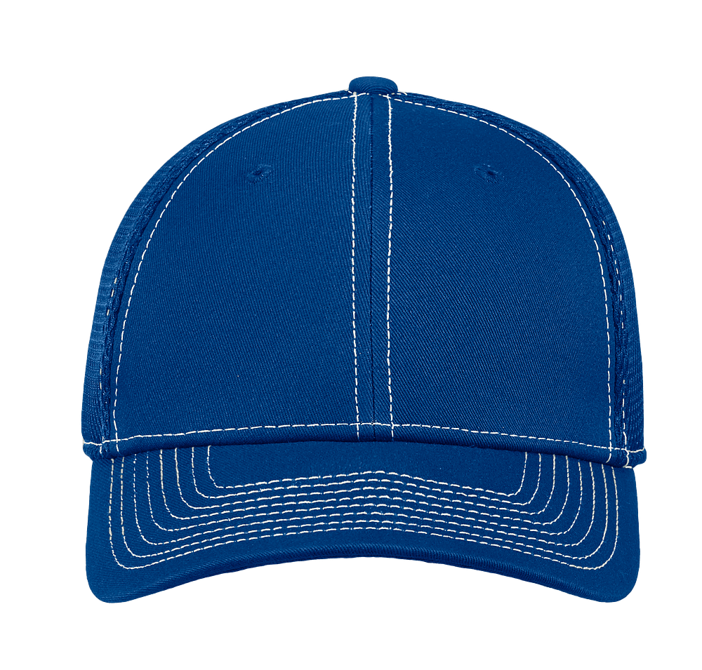 New Era 39THIRTY Contrast Stitch Stretch Fit Mesh Hat-default