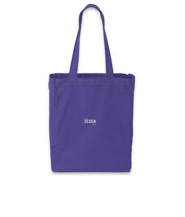 Embroidered Medium Gusseted Midweight 100% Cotton Canvas Tote - Color: Royal
