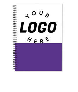 Color Block JournalBooks ® Spiral Notebook - Color: Purple