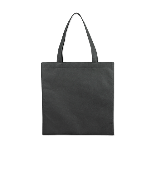 Zeus Non-Woven Convention Tote Bag in Black