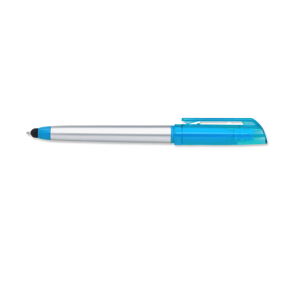 Trilogy 3-in-1 Highlighter and Stylus Pen (black ink)-default