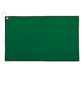 Full Color Epicolor Microfiber Waffle Golf Towel - Color: Forest Green