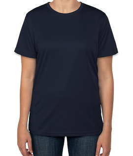 Clique by Cutter & Buck Women's Spin Eco UPF 50 Performance Shirt - Color: Dark Navy