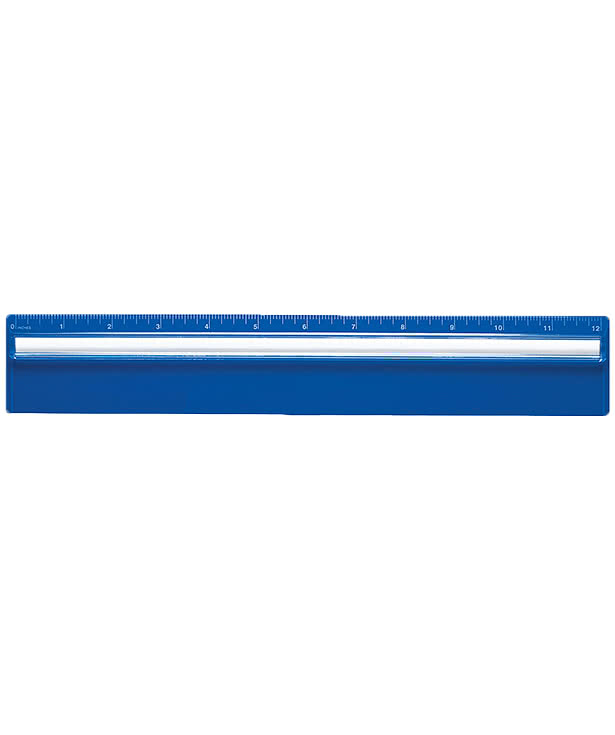 12" Ruler With Magnifying Glass