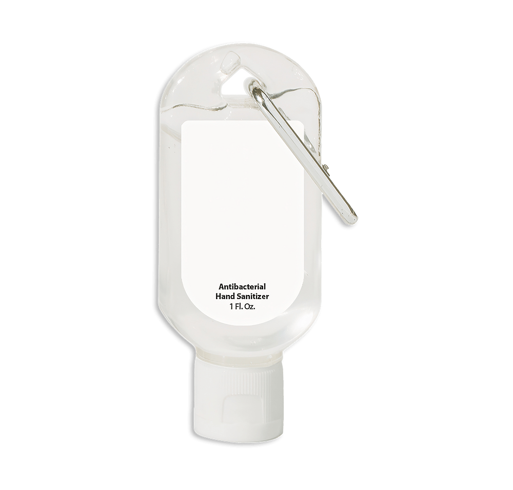 Full Color 1 oz. Hand Sanitizer with Carabiner-default