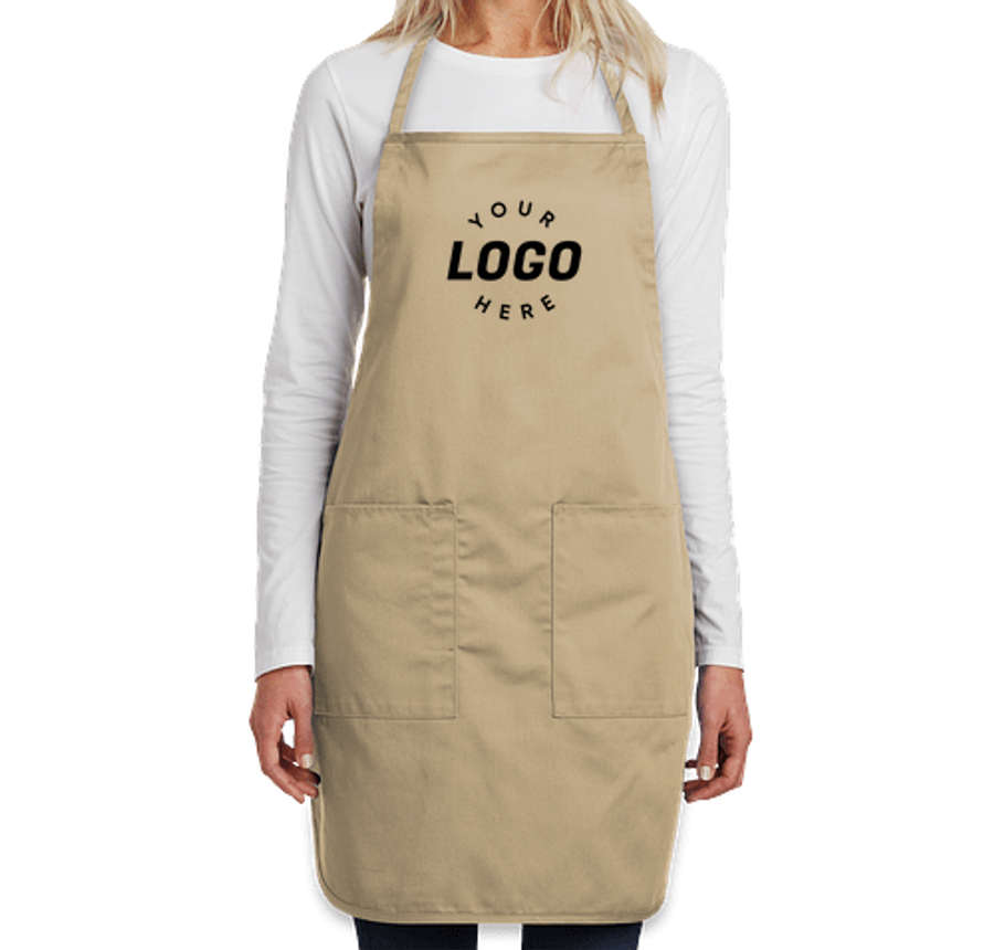Port Authority Value Full Length Apron in Khaki
