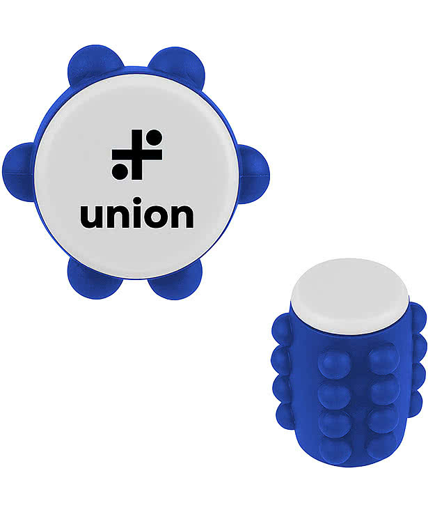 Recycled Push Pop Spinning Fidget Toy