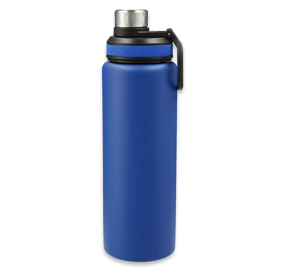 Laser Engraved 32 oz. Vasco Stainless Steel Water Bottle with Dual Opening Lid-default