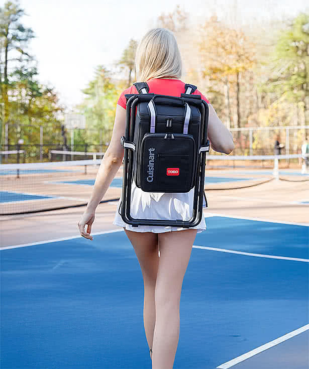Full Color Cuisinart Folding Chair Backpack Cooler