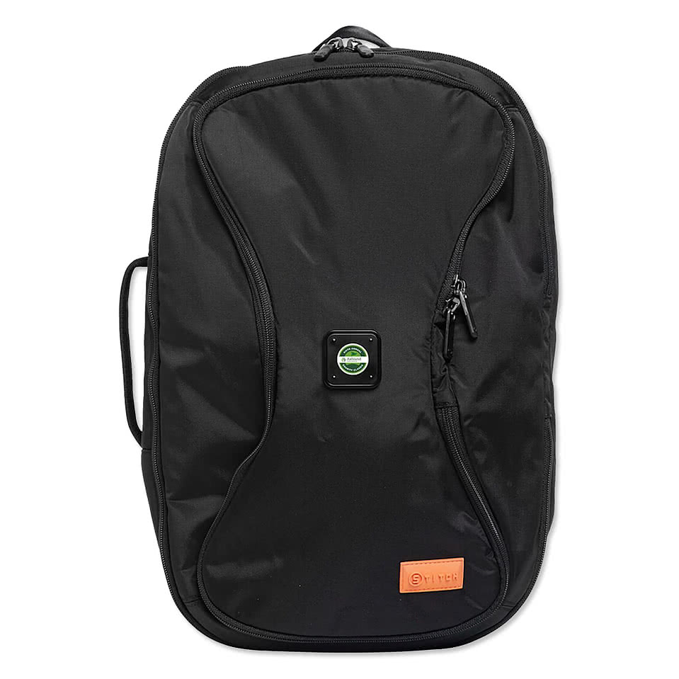 Full Color Stitch Day Traveler Convertible Briefcase Backpack
