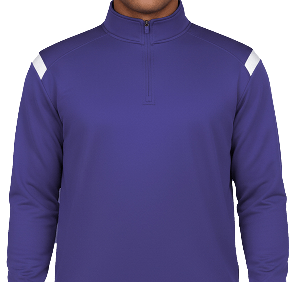 Badger On The Rise Sport Paneled Performance Quarter Zip Pullover-default