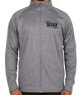 Champion Performance Full Zip Jacket - Color: Slate Grey Heather