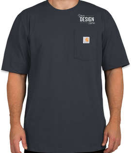 Carhartt Tall Workwear Pocket T-shirt - Color: Navy