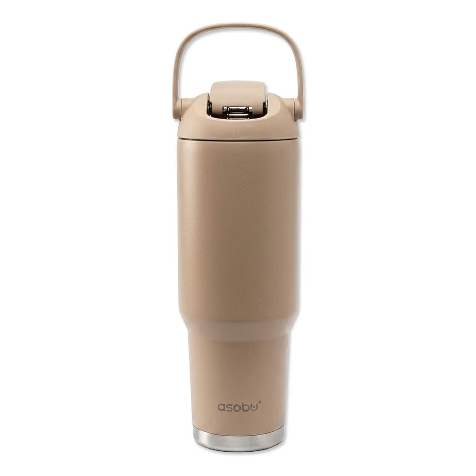 Asobu Laser Engraved 40 oz. Glacier Stainless Steel Insulated Tumbler