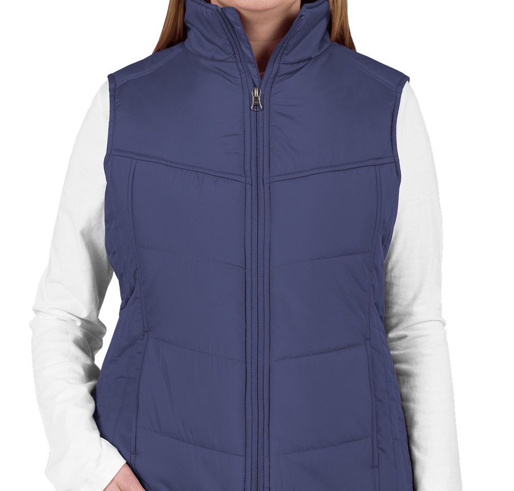Port Authority Women's Puffy Vest - Embroidered-default